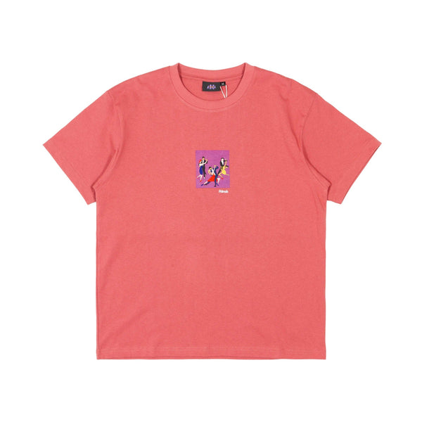 Palmah Buenos Airies Boogie T - Shirt - Dusky Scarlet - Pretend Supply Co.