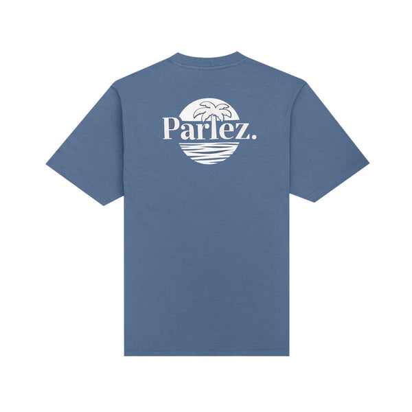 Parlez Boca T-Shirt - China Blue - Pretend Supply Co.