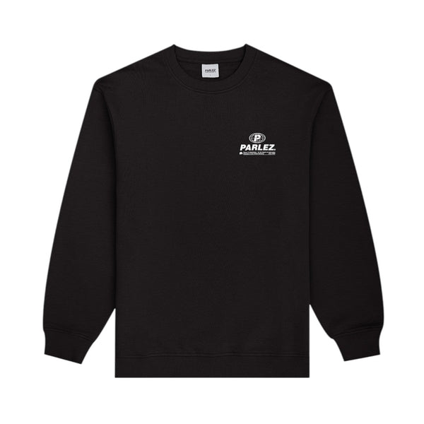 Parlez Excel Crew Sweatshirt - Black - Pretend Supply Co.