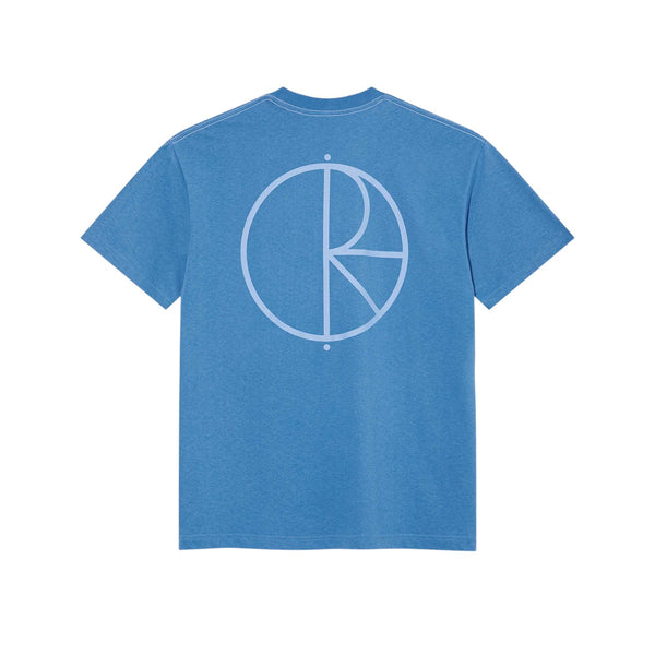 Polar Contrast Stroke Logo T-Shirt - French Blue - Pretend Supply Co.