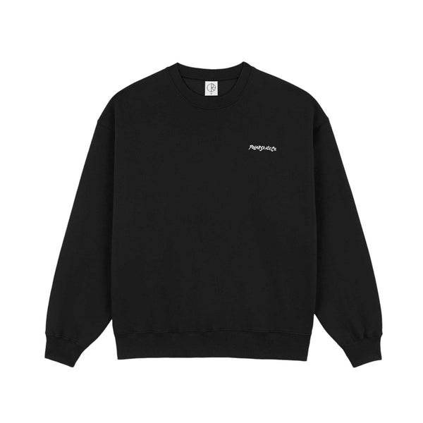 Polar Dave Crew Sweatshirt - Black - Pretend Supply Co.