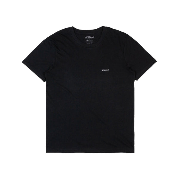 Pretend Brackets Chest T-Shirt - Black - Pretend Supply Co.