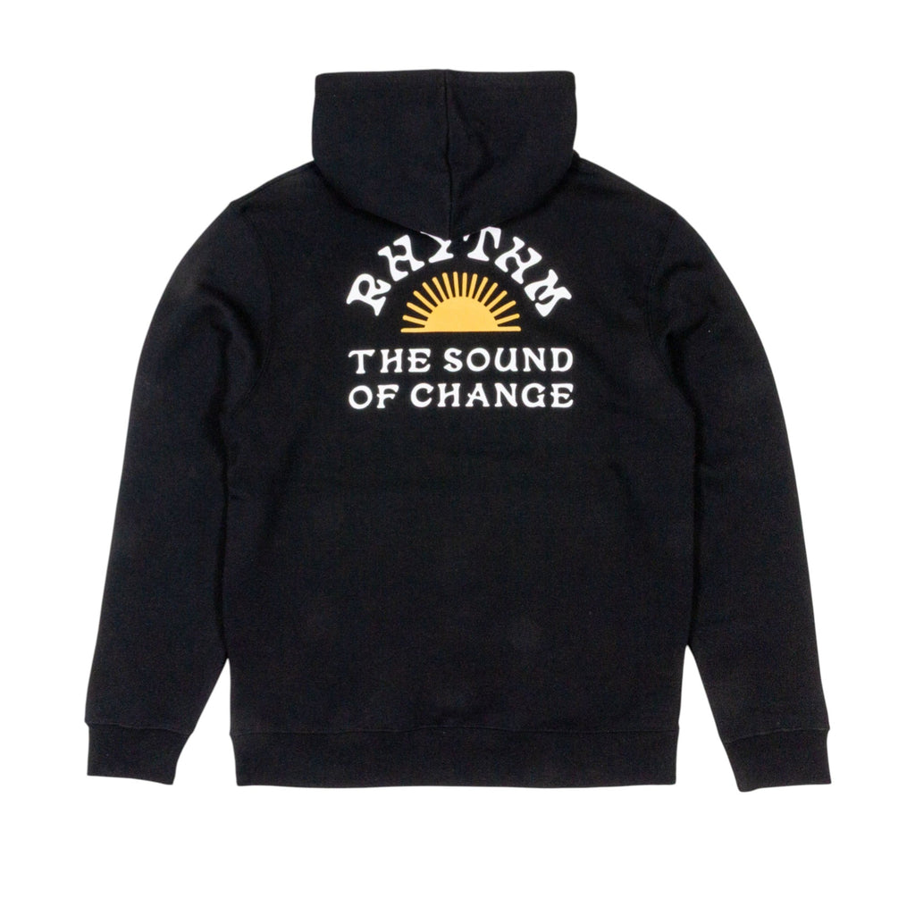Rhythm Awake Hooded Sweatshirt - Black - Pretend Supply Co.
