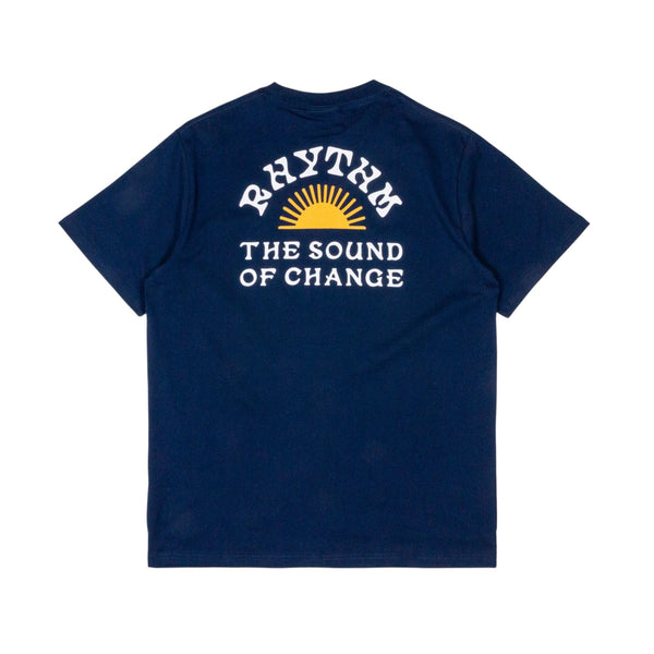 Rhythm Awake T-Shirt - Navy - Pretend Supply Co.