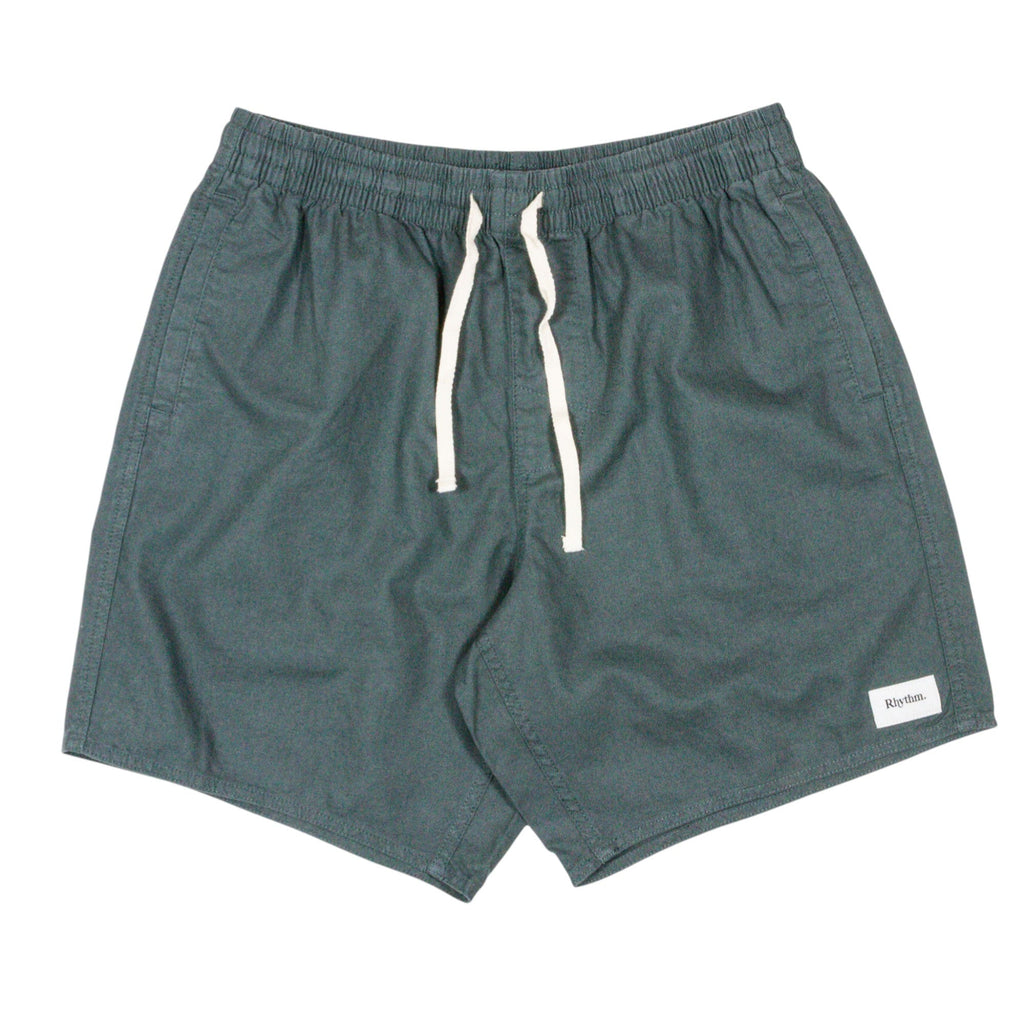Rhythm Classic Linen Jam Shorts - Silver Pine - Pretend Supply Co.