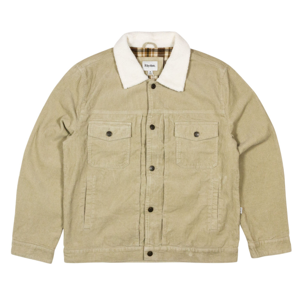 Rhythm Flannel Lined Cord Jacket - Oak - Pretend Supply Co.