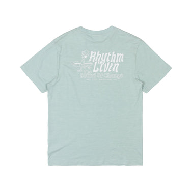 Rhythm Livin Slub T-Shirt - Seafoam - Pretend Supply Co.