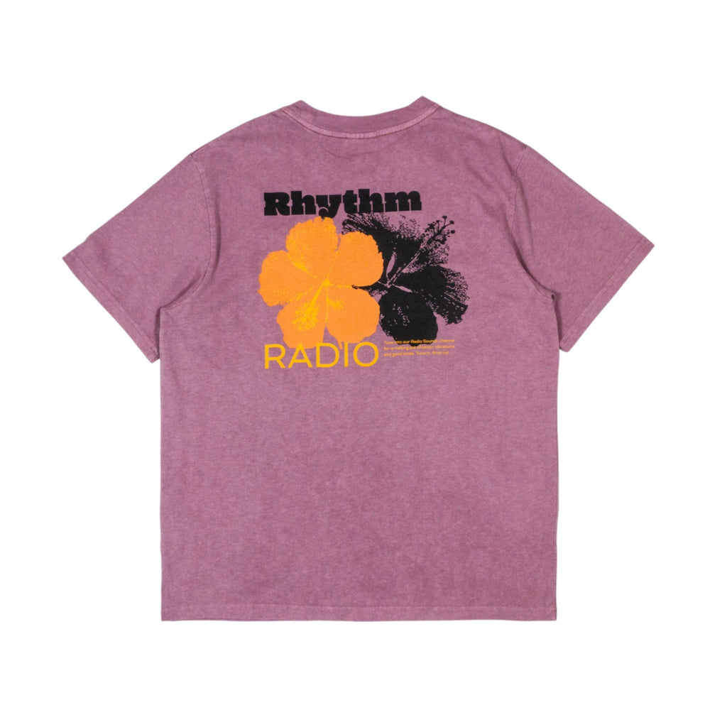 Rhythm Tropic Radio T-Shirt - Grape - Pretend Supply Co.