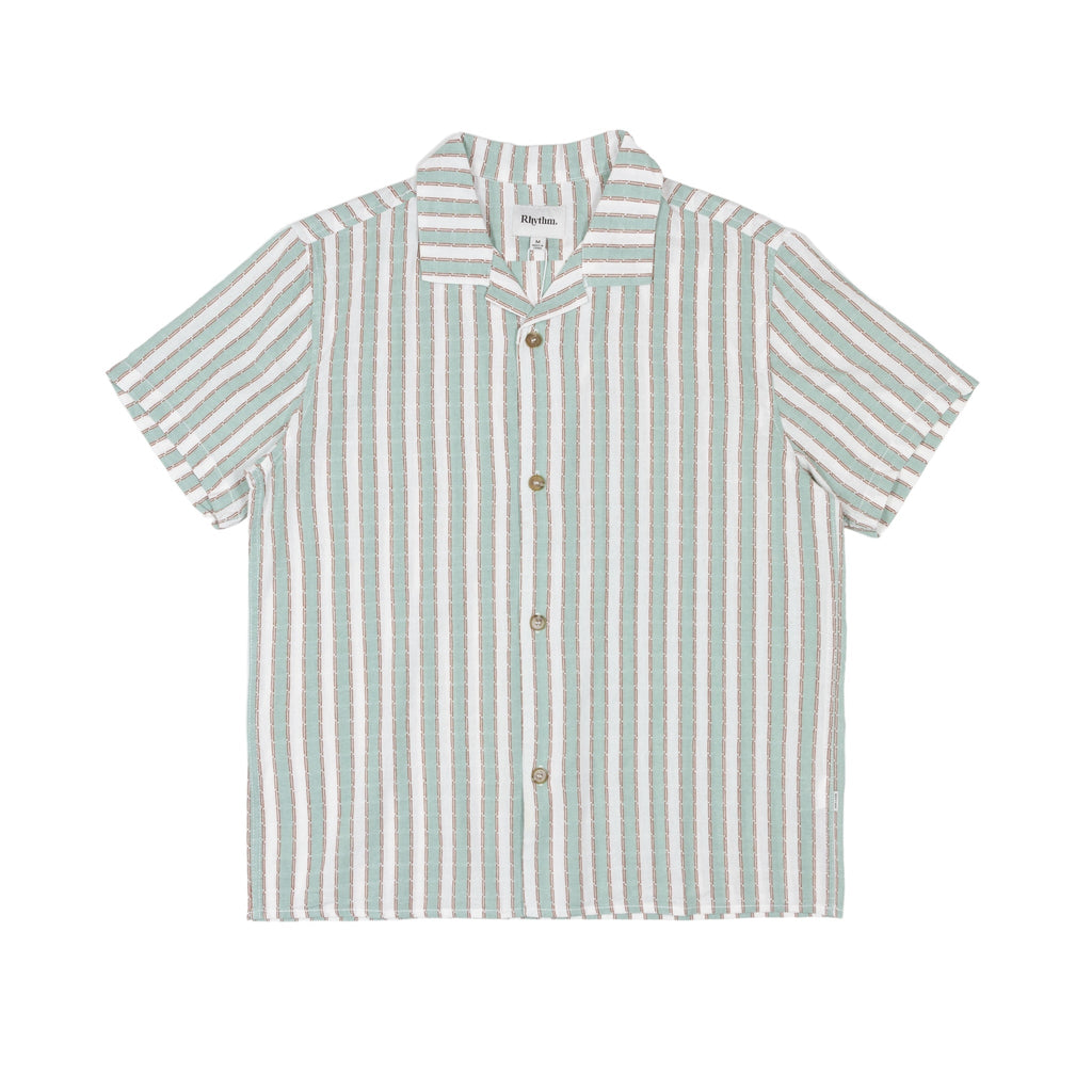 Rhythm Vacation Stripe Shirt - Seafoam - Pretend Supply Co.