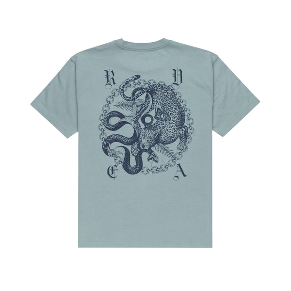 RVCA Benj Battle T-Shirt - Lead - Pretend Supply Co.