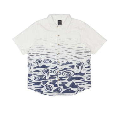 RVCA Wasted Palms Shirt - Natural White - Pretend Supply Co.
