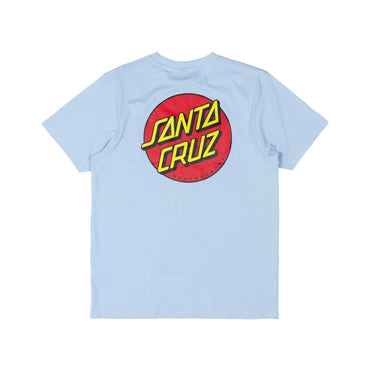 Santa Cruz Classic Dot Chest T-Shirt - Sky Blue - Pretend Supply Co.
