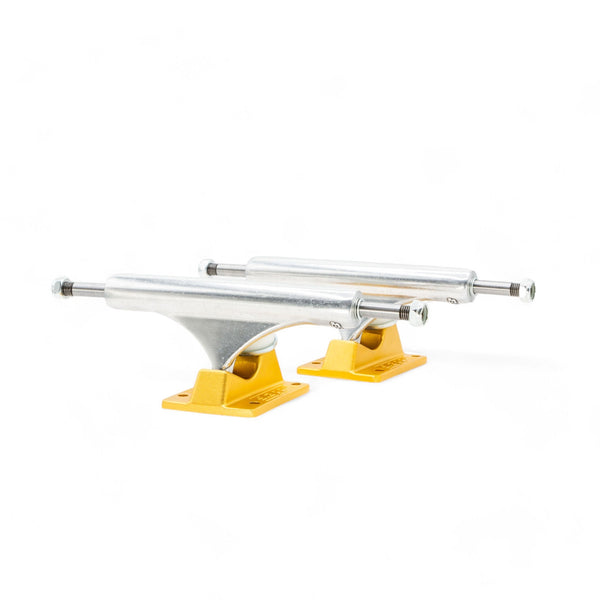 Slappy ST1 Lights 8" Trucks - Raw/Gold - Pretend Supply Co.