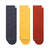 Stance Icon Socks 3 PACK - Navy/Daisy/Burnt - Pretend Supply Co.