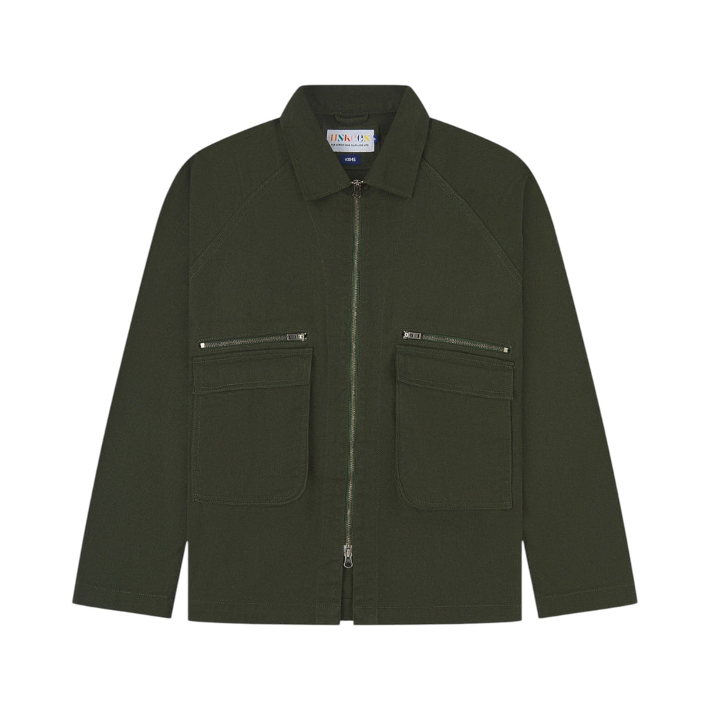 Uskees 3045 Drill Field Jacket - Vine Green - Pretend Supply Co.