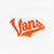 Vans Linear Loose T-Shirt - White - Pretend Supply Co.