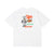 Vans Linear Loose T-Shirt - White - Pretend Supply Co.