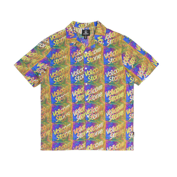 Volcom Fergadelic Woven Shirt - Patriot Blue - Pretend Supply Co.