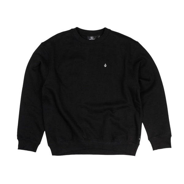 Volcom Single Stone Sweatshirt - Black - Pretend Supply Co.