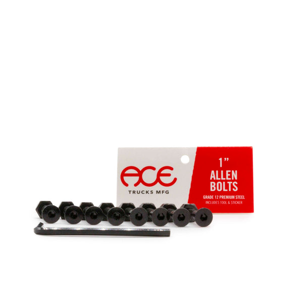 Ace 1" Allen Bolts - Black - Pretend Supply Co.