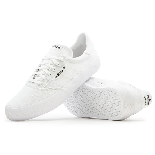 Adidas 3MC Shoes - FTW White/FTW White/Gold - Pretend Supply Co.