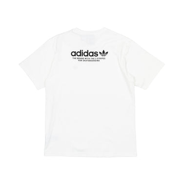 Adidas 4.0 Logo T-Shirt - White/Black - Pretend Supply Co.