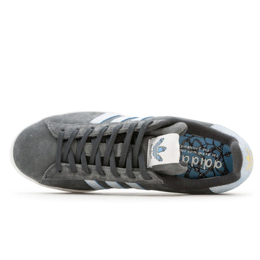 Adidas Campus ADV x Henry Jones Shoes - Carbon/Cloud White/Light Blue - Pretend Supply Co.