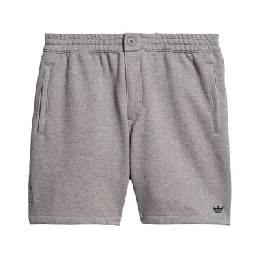 Adidas Heavyweight Shmoofoil Shorts - Core Heather/Black - Pretend Supply Co.