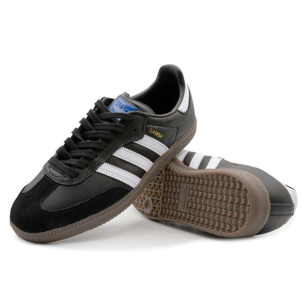 Adidas Samba ADV Shoes - Black/FTW White/Gold - Pretend Supply Co.