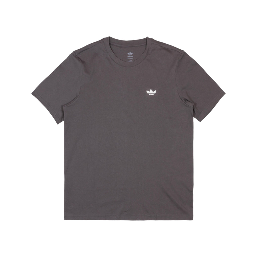 Adidas Shmoofoil Overseer T-Shirt - Charcoal/Core White - Pretend Supply Co.