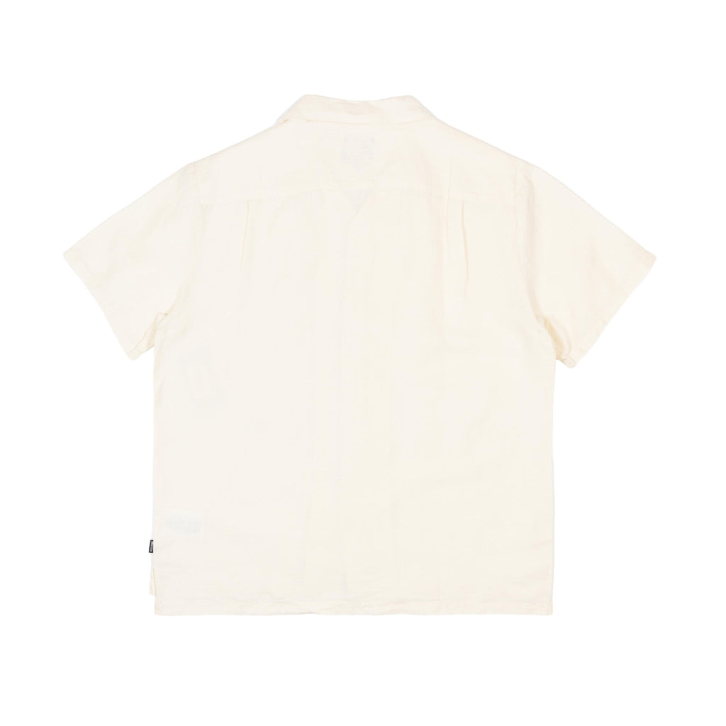 Brixton Bunker Linen Blend Shirt - Whitecap - Pretend Supply Co.