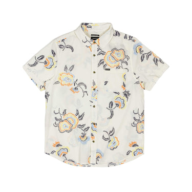 Brixton Charter Print Shirt - Off White/Field Floral - Pretend Supply Co.
