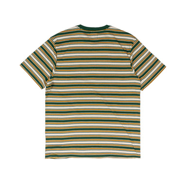 Brixton Hilt Alpha Line T-Shirt - Pine Needle/Golden Brown/Beige - Pretend Supply Co.