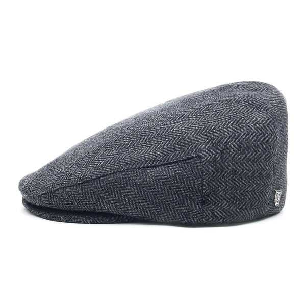 Brixton Hooligan Flat Cap - Grey/Black - Pretend Supply Co.