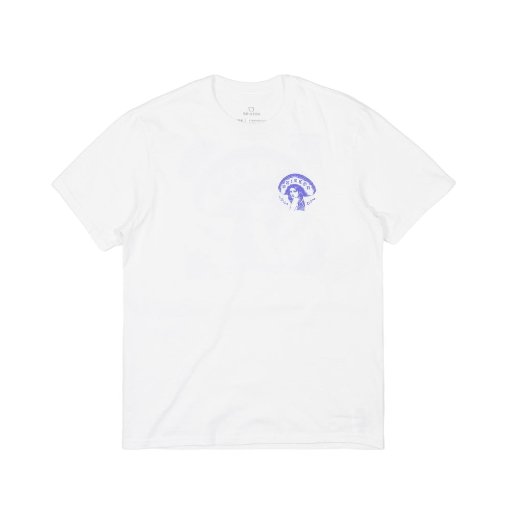 Brixton Vive Libre T-Shirt - White - Pretend Supply Co.
