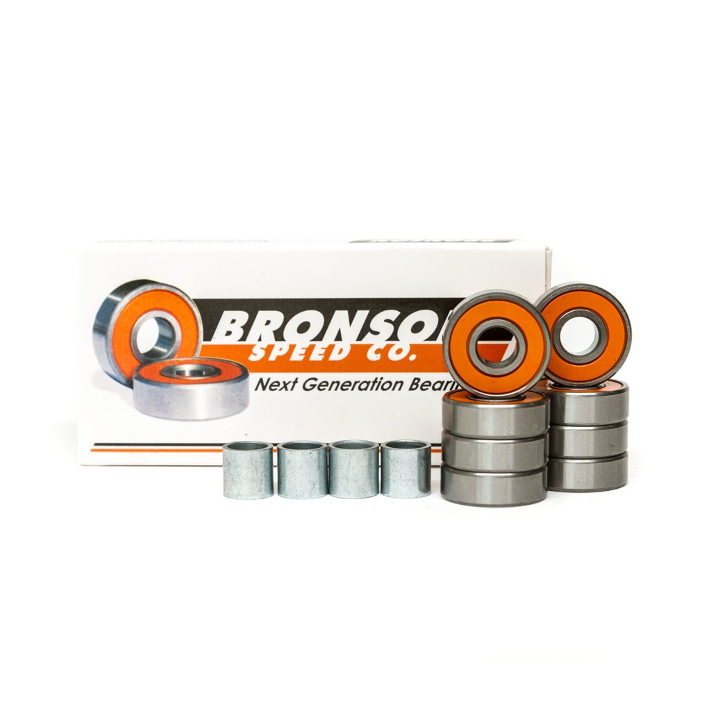 Bronson G2 Skateboard Bearings 8 Pack - Pretend Supply Co.