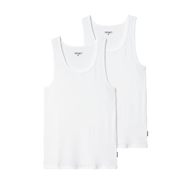Carhartt WIP A-Shirt 2 Pack - White - Pretend Supply Co.