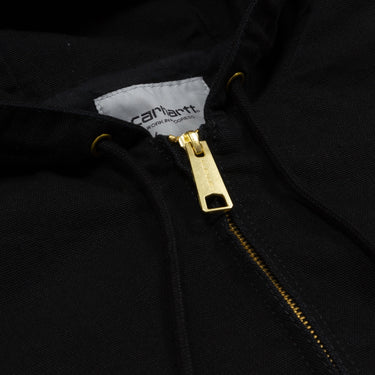 Carhartt WIP Active Jacket - Dearborn Black Rinsed - Pretend Supply Co.