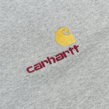 Carhartt WIP American Script T-Shirt - Grey Heather - Pretend Supply Co.