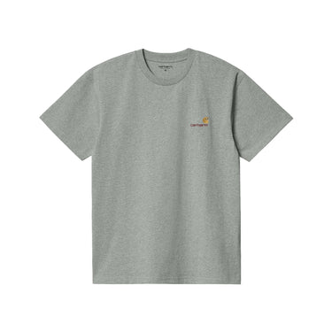 Carhartt WIP American Script T-Shirt - Grey Heather - Pretend Supply Co.