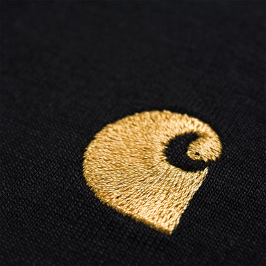 Carhartt WIP Chase T-Shirt - Black/Gold - Pretend Supply Co.