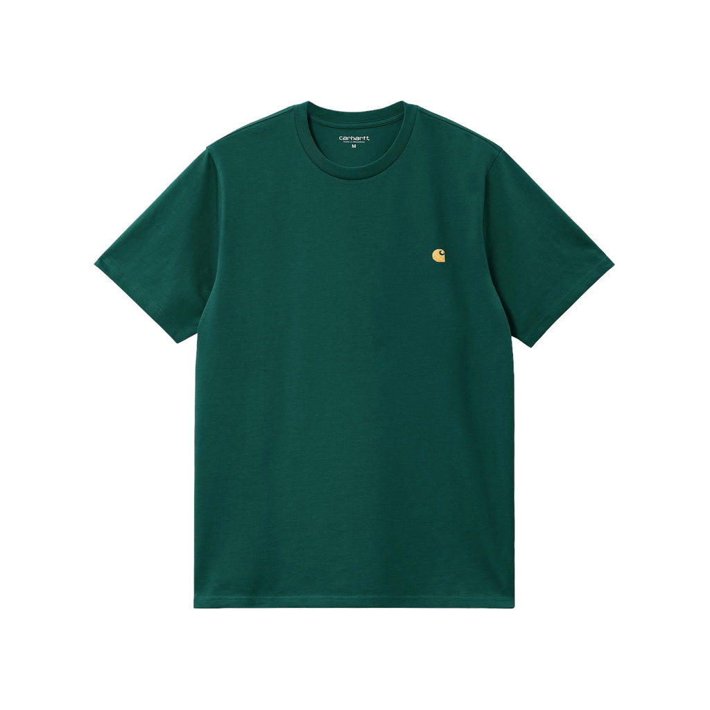 Carhartt WIP Chase T-Shirt - Chervil/Gold - Pretend Supply Co.