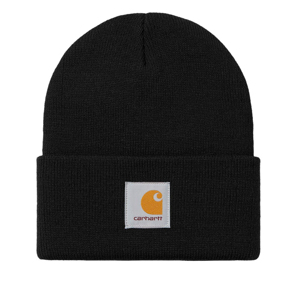 Carhartt WIP Short Watch Hat Beanie - Black - Pretend Supply Co.