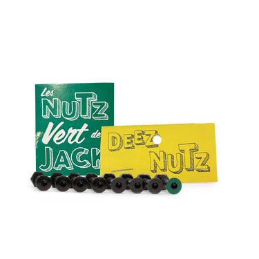 Deez Nutz Les Nutz Vert De Jack Nutz 1" Allen Bolts - Black - Pretend Supply Co.
