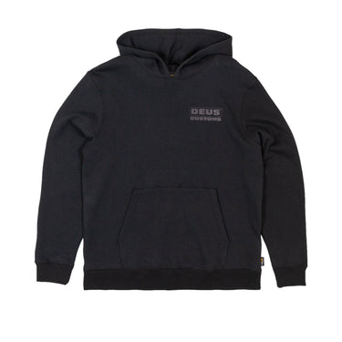 Deus Ex Machina Barrett Hooded Sweatshirt - Black - Pretend Supply Co.