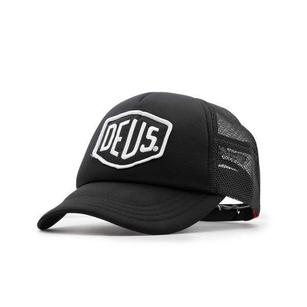 Deus Ex Machina Baylands Mesh Cap - Black/White - Pretend Supply Co.