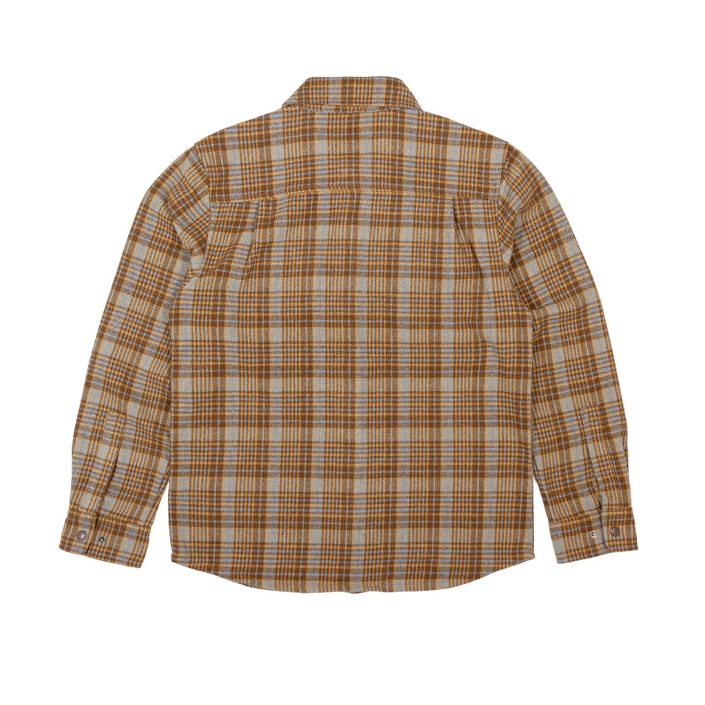 Deus Ex Machina Kalyn Check Shirt - Brown Check - Pretend Supply Co.
