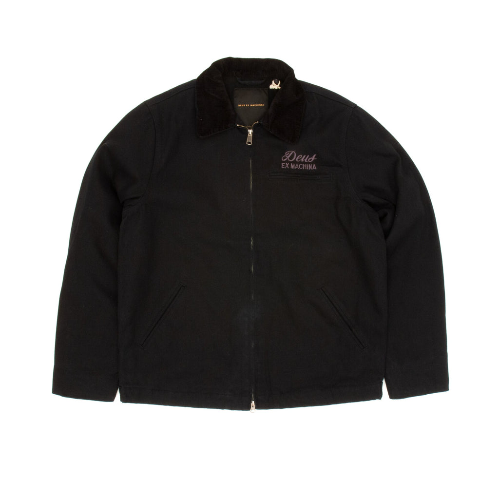 Deus Ex Machina Workwear Jacket - Black - Pretend Supply Co.