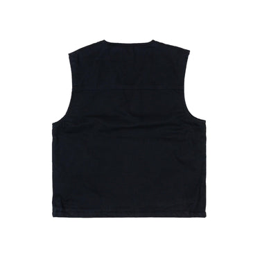Dickies Duck Canvas Summer Vest - Stone Washed Black - Pretend Supply Co.