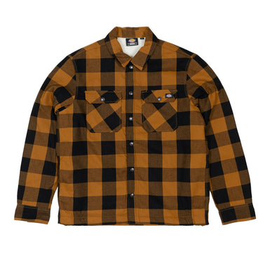 Dickies Lined New Sacramento Shirt - Brown Duck - Pretend Supply Co.